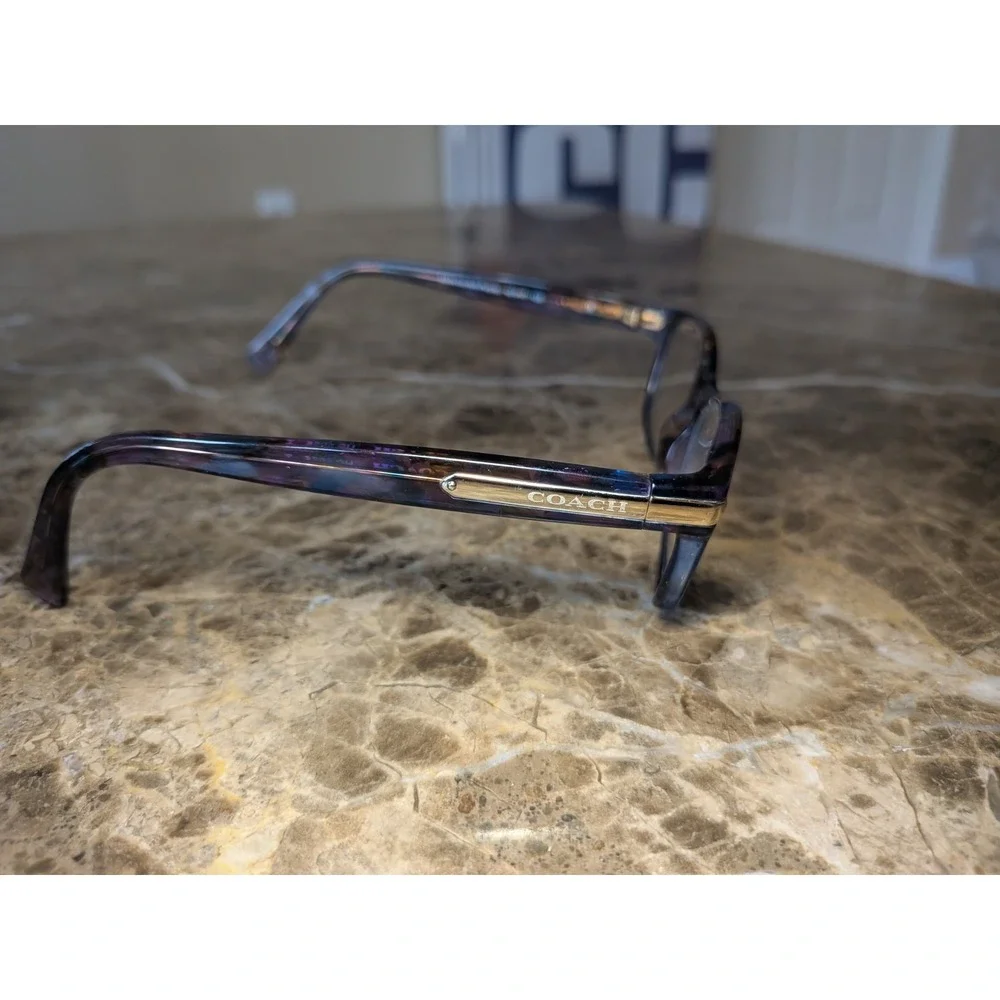 Coach Eyeglasses Sunglasses HC 6065‎ 5288 Confetti Purple 49 [] 17 135 Gold